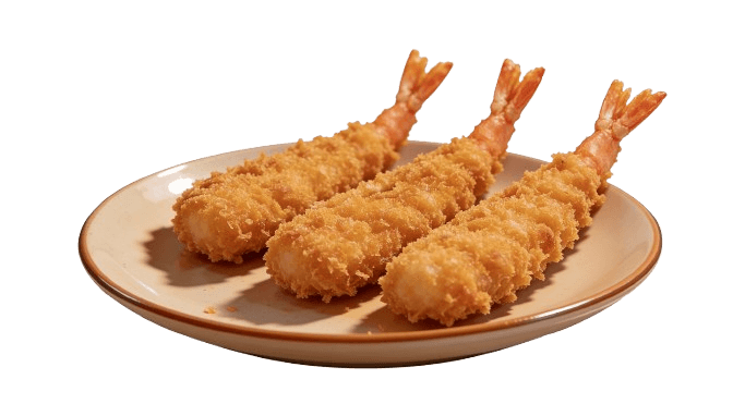 Piring ebi katsu