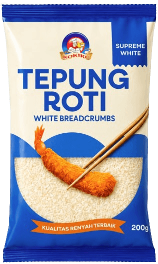 Tepung roti Kokiku Supreme White, kemasan 200g